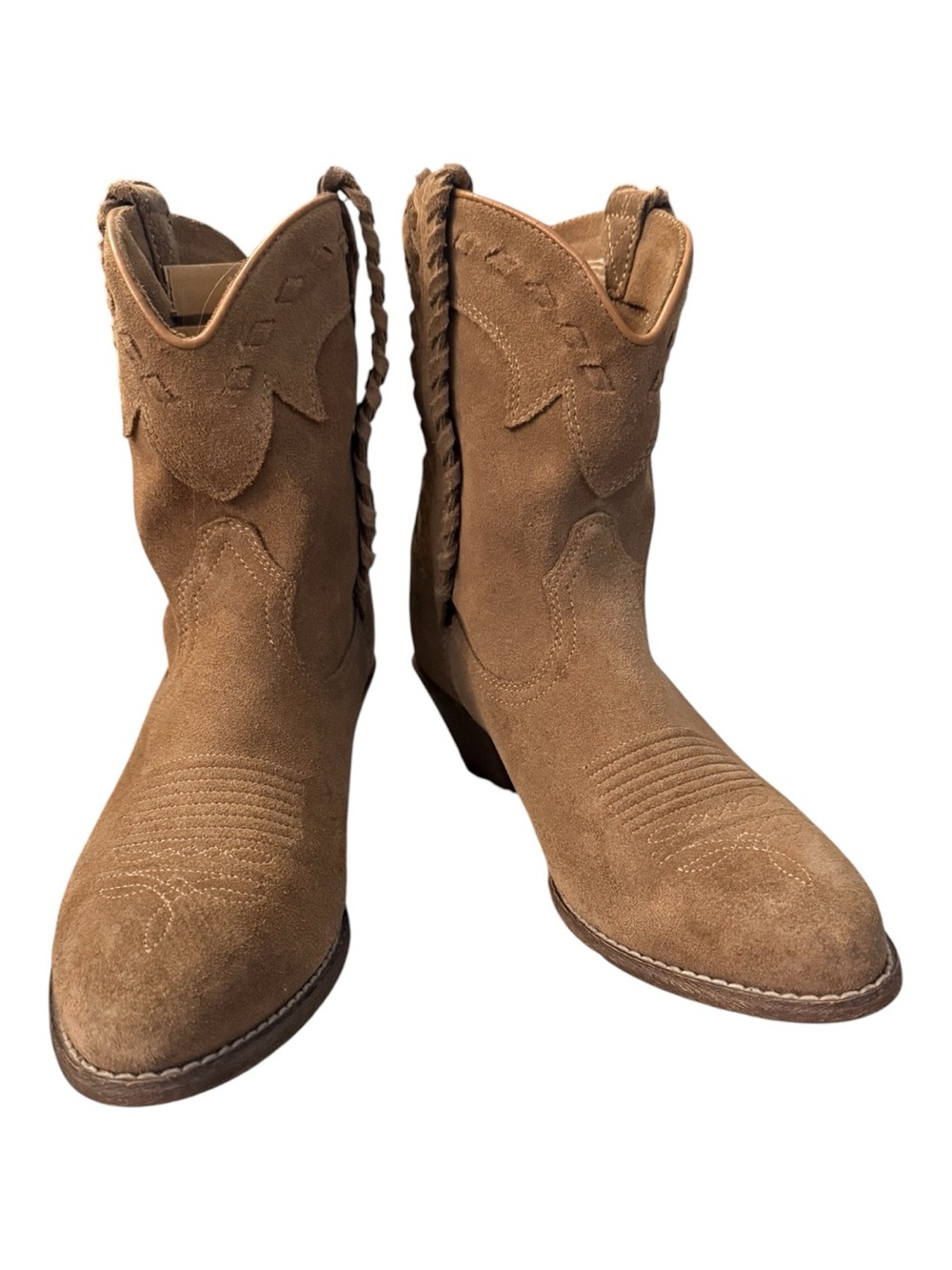 Ariat Suede Western Cowboy boots western leather cozy flannel fall girlhoodcore